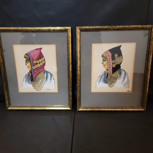 Set dipinti ritratto - set,