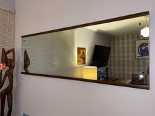 Specchio da parete in teak