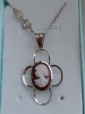  COLLANA  & CIONDOLO  CAMMEO