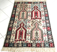Tappeto turco kilim seta orientale Anatolia rug carpet tapis tappeto alfombra