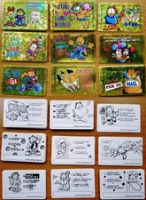 VINTAGE SORPRESINE GOLD CARDS