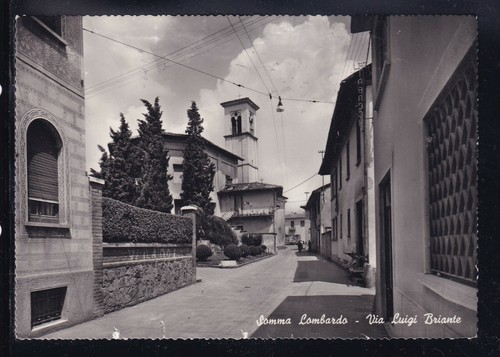 Cartolina somma lombardo via - cartolina,