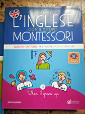 IMPARARE L'inglese con il metodo Montessori  vol.3-6-7-10-11-12  e 21  al 27