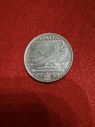 Monete centesimi 1939 lira - monete, 50