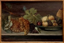 NATURA MORTA AUTUNNALE OLIO SU