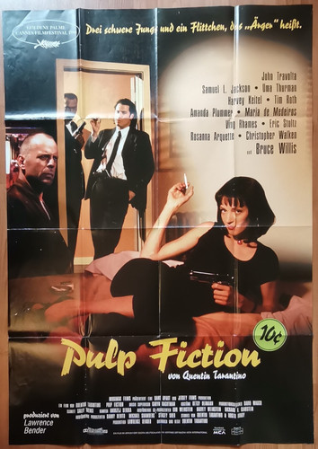Pulp fiction locandina film - pulp,
