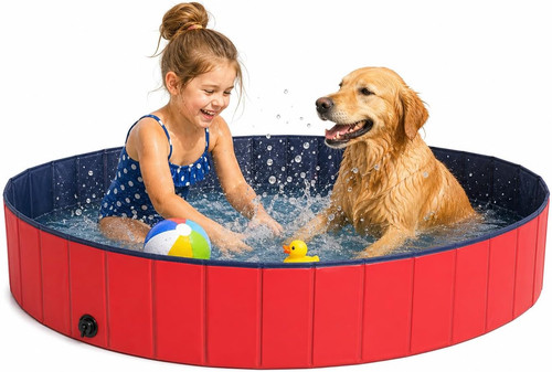 Piscina per cani pieghevole - cani, in