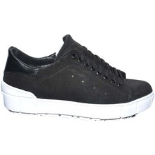 Sneakers bassa uomo in nabuk