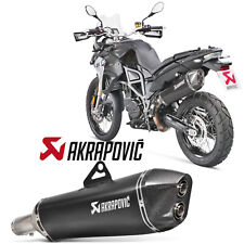 Akrapovic Bmw F 800 GS 2011 Terminale Di Scarico Per Moto In Titanio Omologato