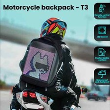 LED Motorcycle Backpack