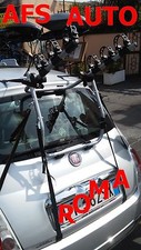 PORTABICI POSTERIORE X 3 BICI PER FIAT 500 PER BICI UOMO DONNA MB OMOLOGATO