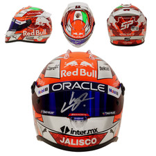 Casco Sergio Perez firmato