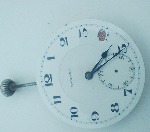 Raro antico movimento orologio
