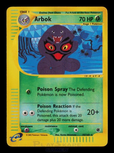 Pokemon card arbok - pokemon,