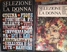 Vintage Book LIBRO SELEZIONE PER LA DONNA 1969 1970 (2 LIBRI)