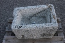 VASCA IN PIETRA granito 53x38  H27 N 25B  da giardino lavandino fioriera