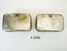 Coppia bauletti portaoggetti moto epoca largh 185 mm altezza 117 mm prof 80 m...