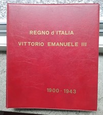 Album per Monete regno D'italia (1900/1943) Vittorio Emanuele III (13 FOTO) 