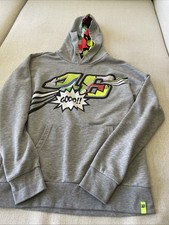 Felpa con cappuccio VR 46 ufficiale Valentino Rossi IL Dottore taglia L