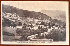 CARTOLINA D' EPOCA-CASTAGNETO D' ENZA (RE) "PANORAMA" VIAGGIATA 1942