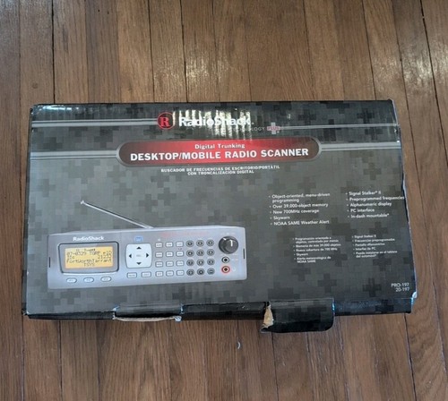Radio shack pro 197 - shack, scanner