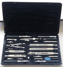 Compasso Original  Werein Germany Drawing Drafting Set Tool - Come Nuovo -RARO !