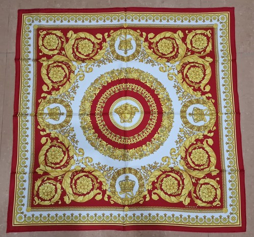 Sciarpa seta versace medusa - versace,