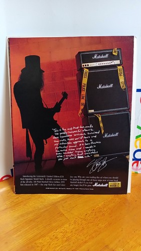 Marshall guitar amps - marshall, slash
