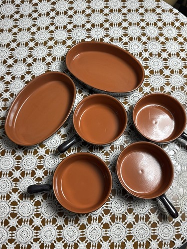 Set tegamini terracotta - set, 6