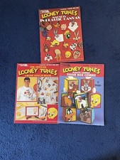 3 libri punto croce Looney