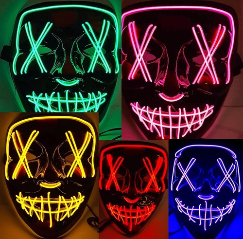 Halloween led maschera - halloween,