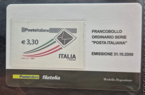 Italia 2009 tessera filatelica - italia,