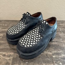 Scarpe Oxford GBX Chunky Creeper vintage anni 90