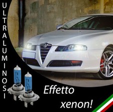 COPPIA LAMPADINE H7 SPECIFICHE PER ALFA ROMEO GT EFFETTO XENON ULTRALUMINOSI