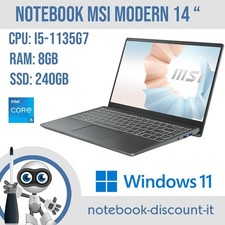 Notebook MSI Modern 14 14D3