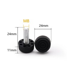 Mensola Piedi Stand Regolabili Facile Presa Filo Appendiabiti M6/M8/M10