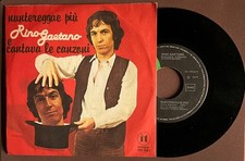 RINO GAETANO Raro 45 Giri NUNTEREGGAE PIÙ - E CANTAVA LE CANZONI IT 1978