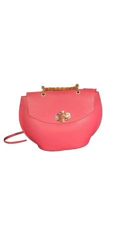 Borsa rosa vera pelle - vera, mai