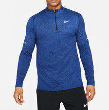 Nike Dri-FIT Element 1/2 Zip Running Long Sleeve Men´s Shirt DD4756-451 Blue