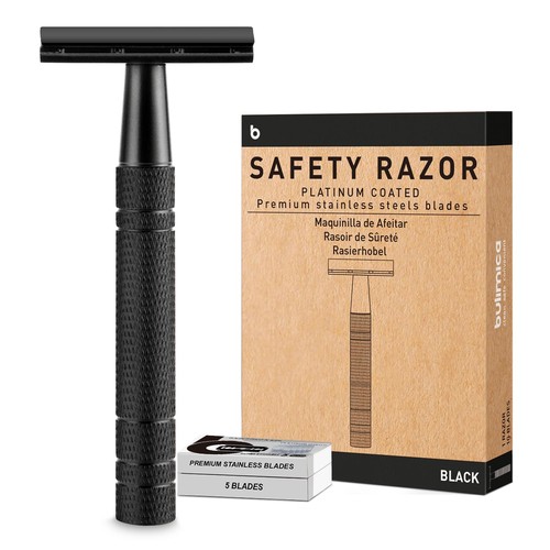 Rasoio sicurezza nero - di,