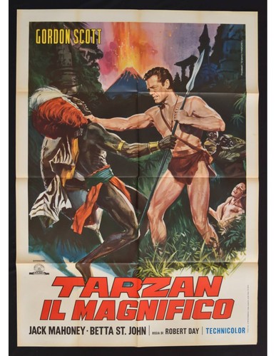 Manifesto tarzan magnifico - tarzan, il