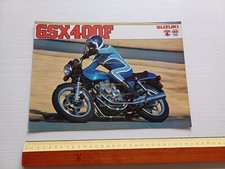 Suzuki GSX 400 F 1981 depliant