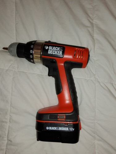 Trapano volt nero decker - 12,