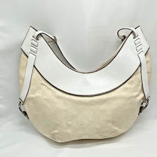 Borsa gucci mezza - gucci, bianca