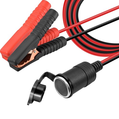 Crocodile clips 12v - 12v/24v, with