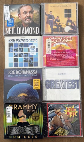 Lot factory sealed cds - factory,