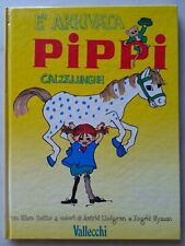 Vallecchi - è arrivata PIPPI CALZELUNGHE - A. Lindgren COME NUOVO Prima Edizione