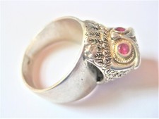 Anello Argento 925 Gufo, 24,6