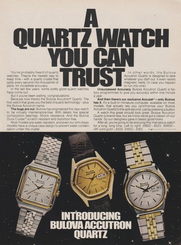 Orologi quarzo bulova - orologi,