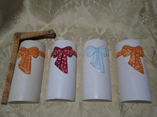 Lotto 4 Umidificatori contenitore acqua termosifone in ceramica bianca Vintage